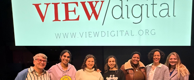 Una, Jessi, Marisa, Abeer, Nandi, Gizem and Niamh at the screening.